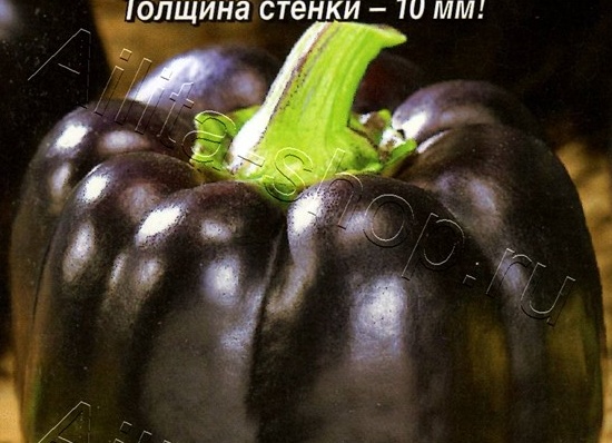 Перец Калифорнийское чудо черное: как черный цвет превращается в красное чудо